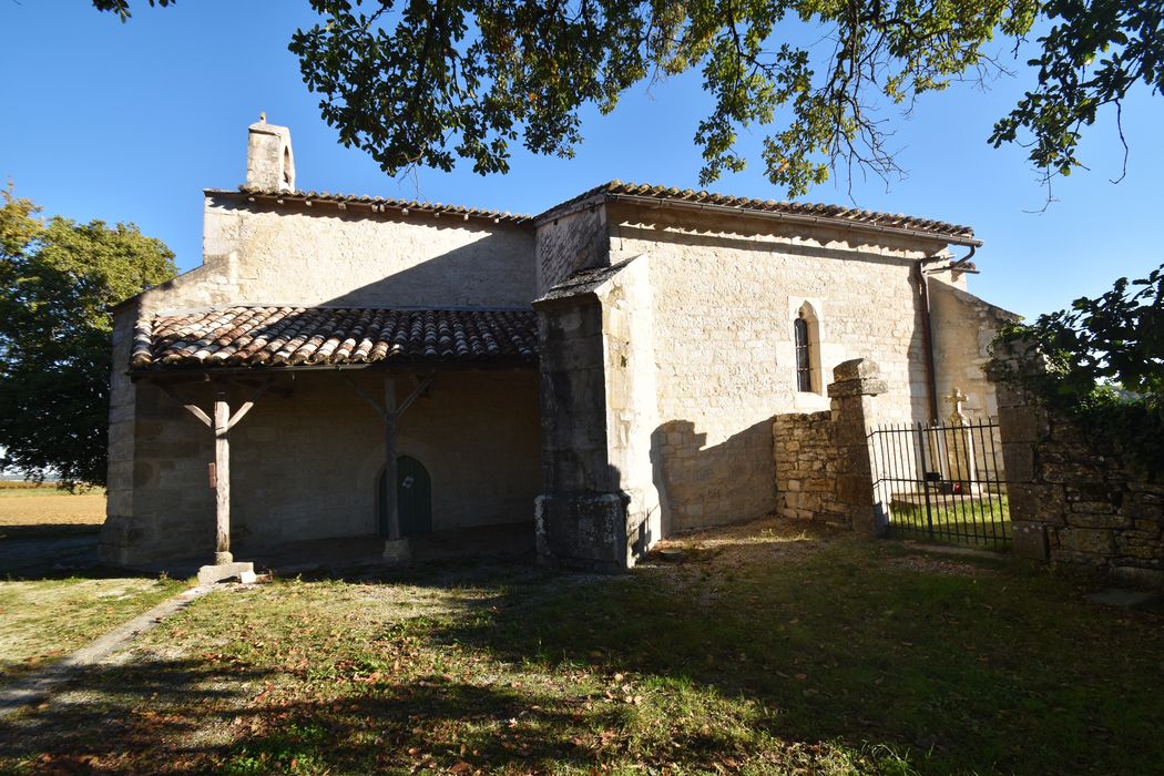 façade latérale sud