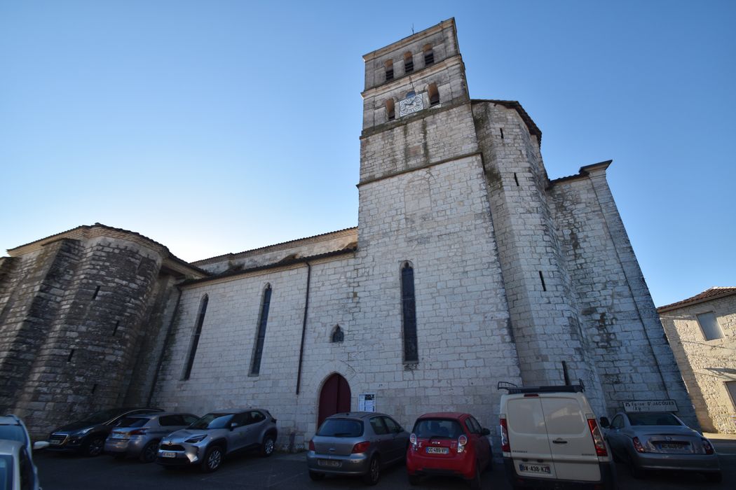 façade latérale nord