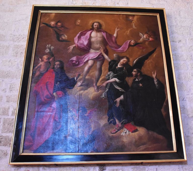 tableau : Christ ressuscité apparaissant à saint Dominique