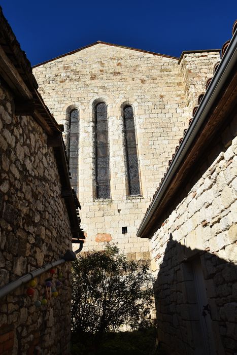 chevet, vue partielle