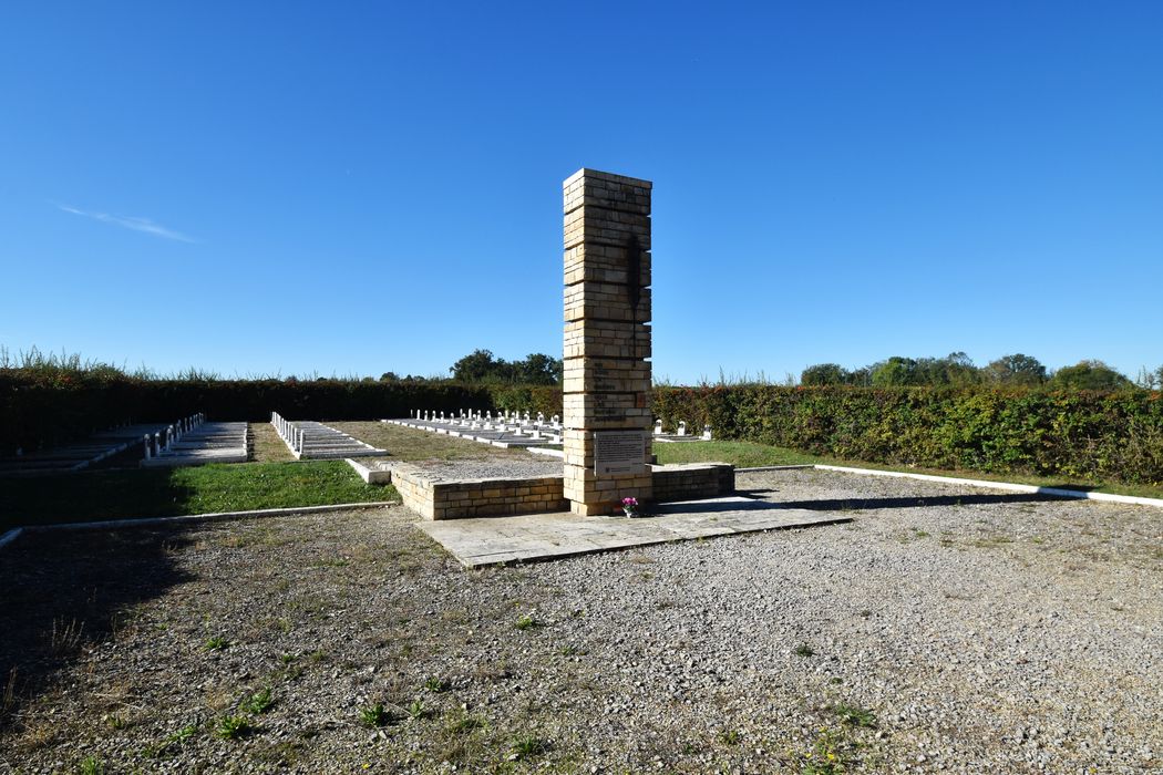 vue générale du cimetière