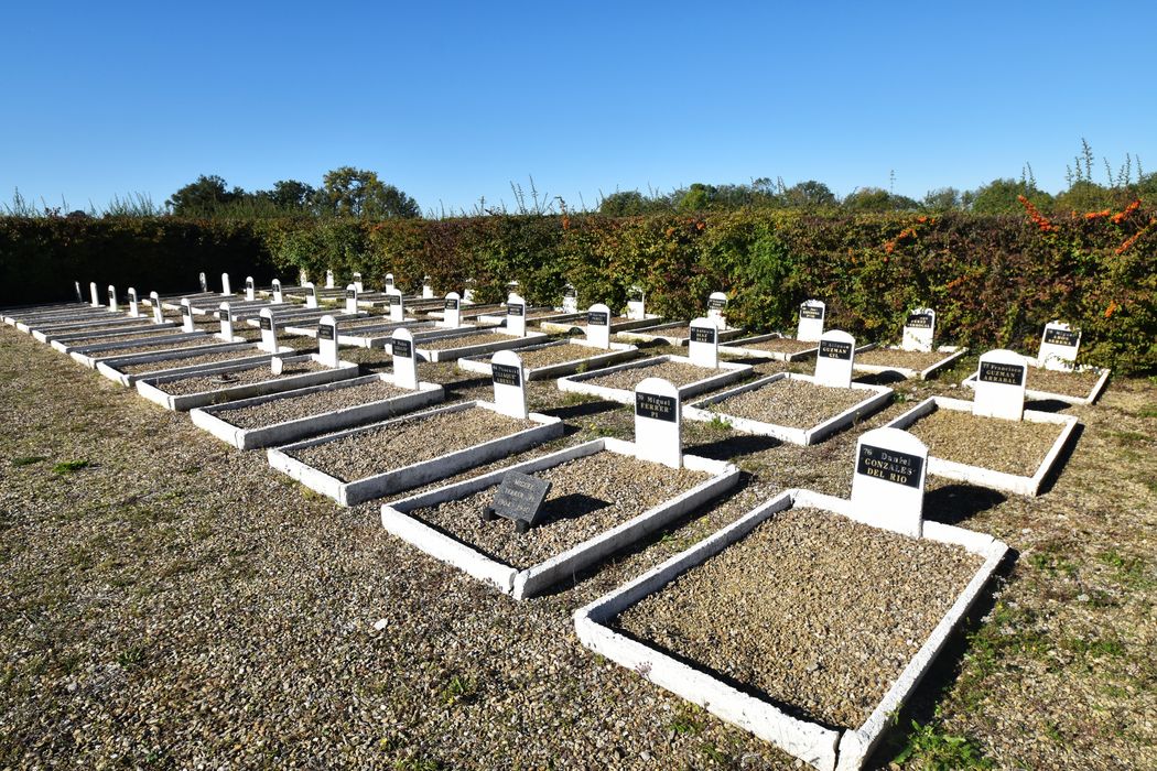 vue partielle du cimetière