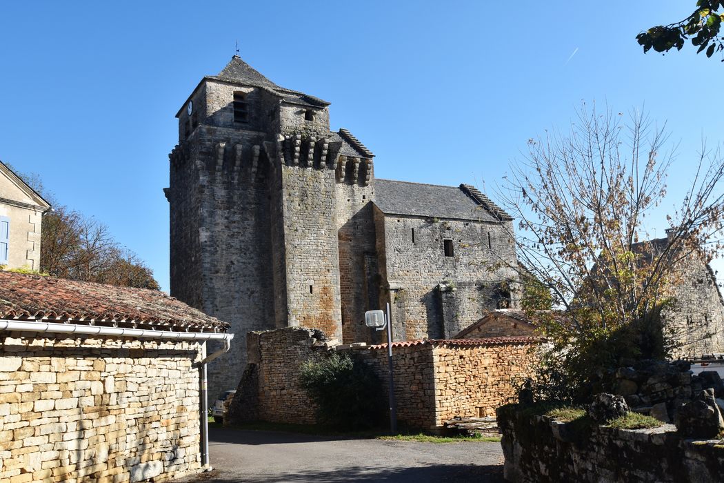 façade latérale sud