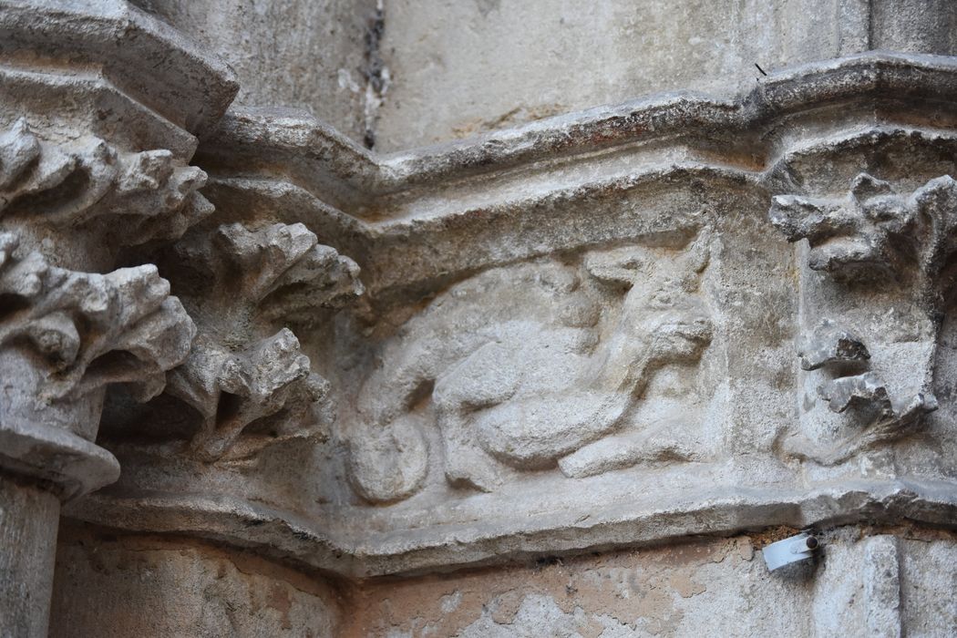 portail d’accès nord, détail