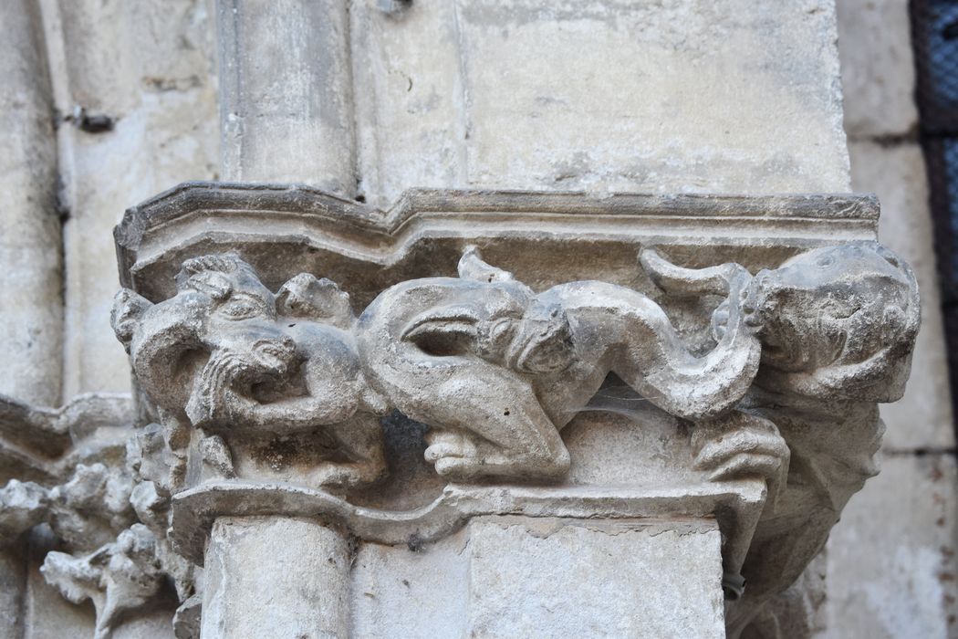 portail d’accès nord, détail