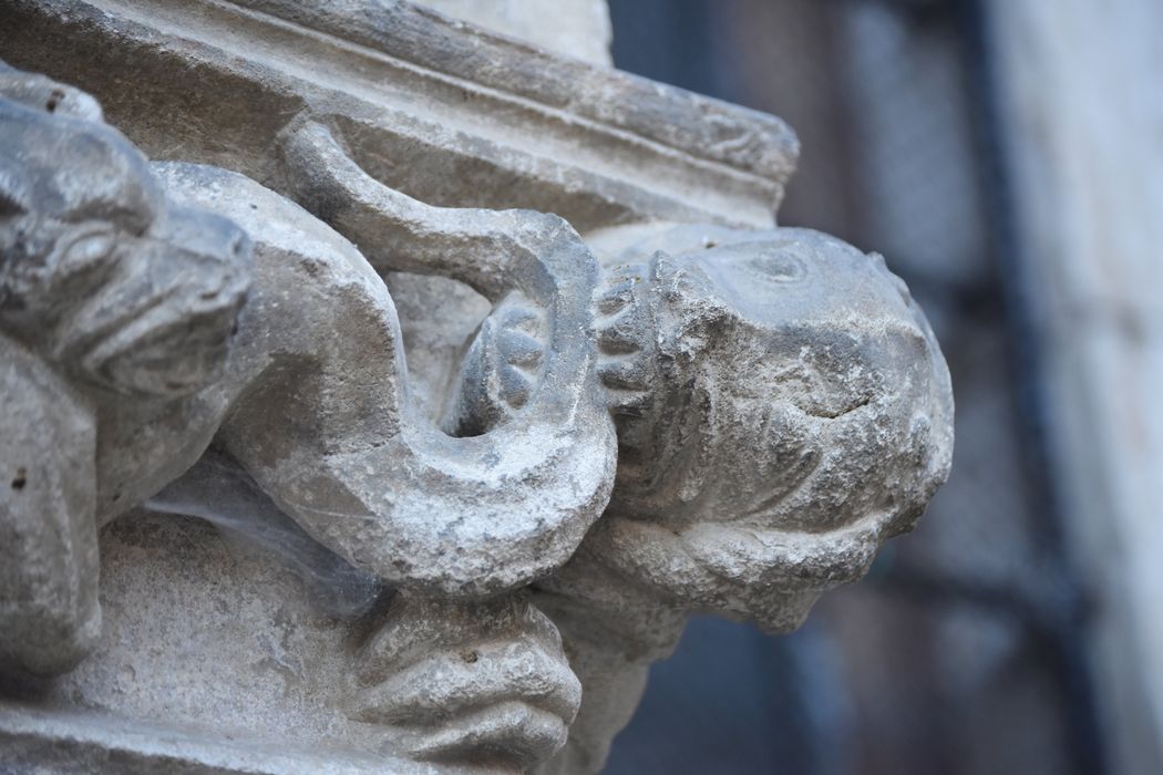 portail d’accès nord, détail