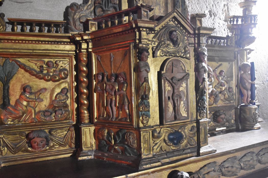 tabernacle, vue partielle