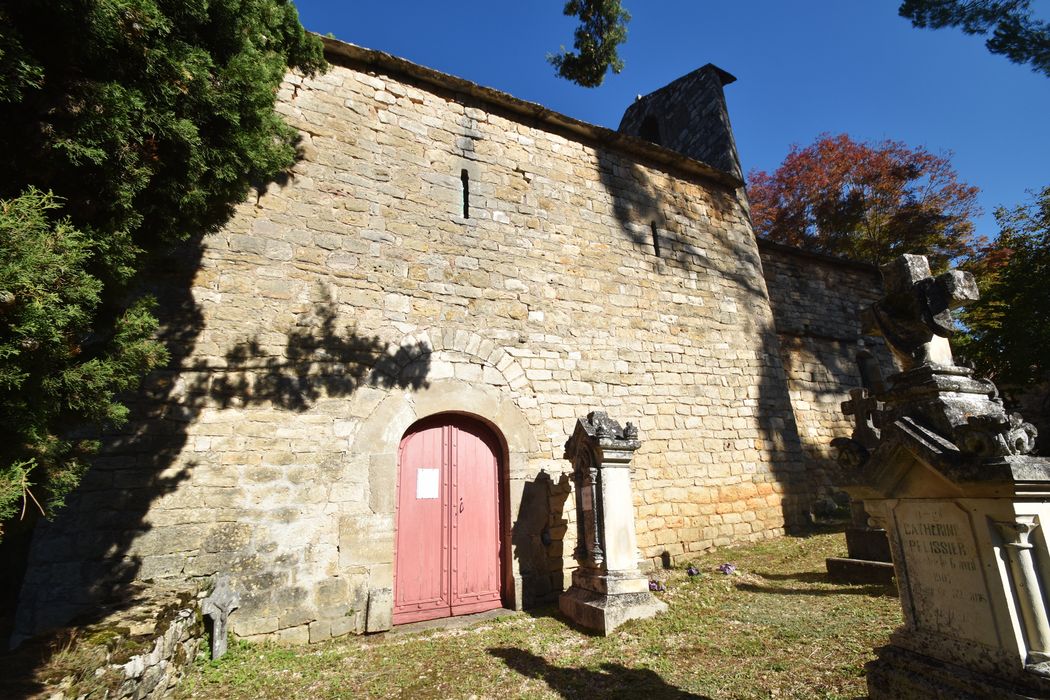 façade latérale sud