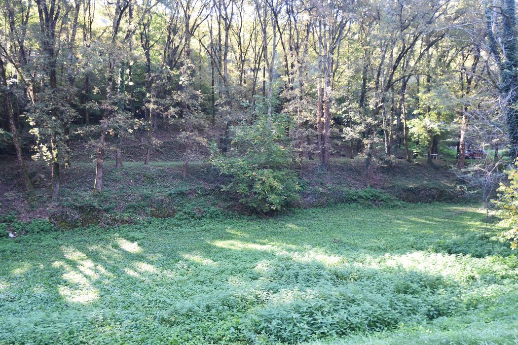 vue partielle du site depuis la D115