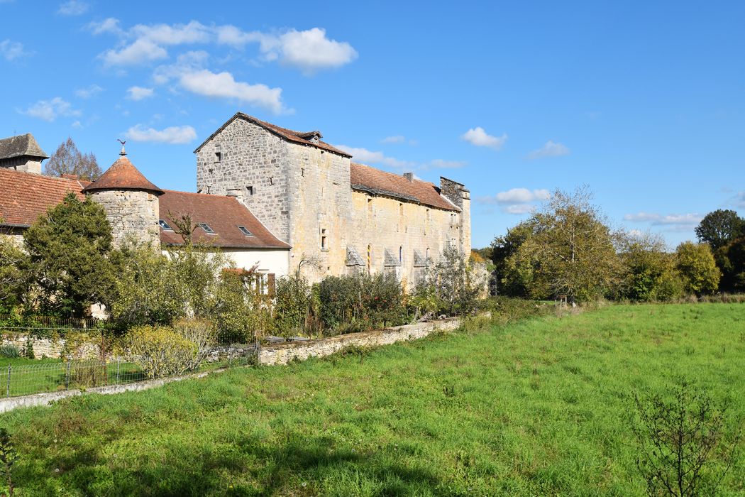 aile sud, façade sud