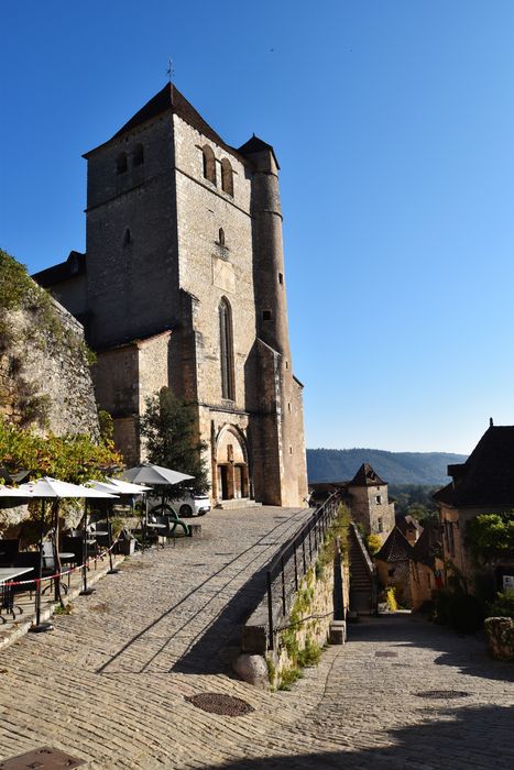 clocher, élévations sud et ouest