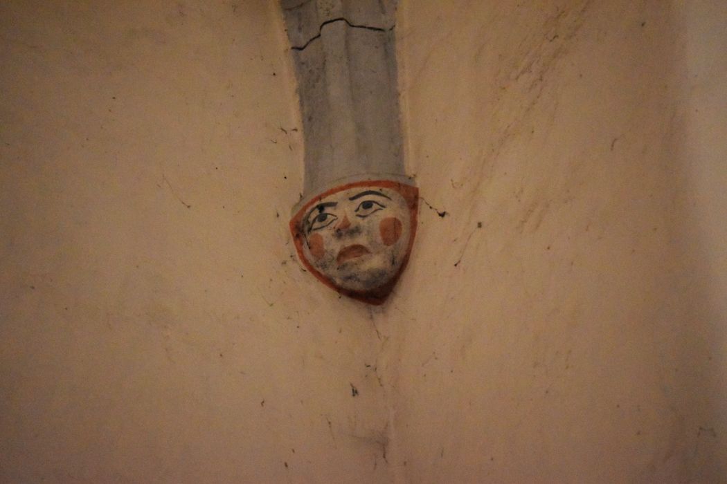 nef, détail d’une console