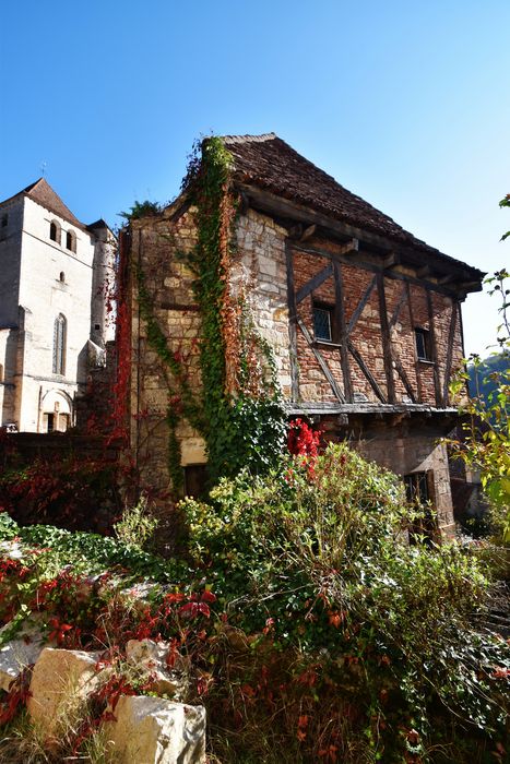 façade sud-ouest, vue partielle