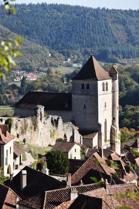 vue générale de l’église depuis l’Ouest