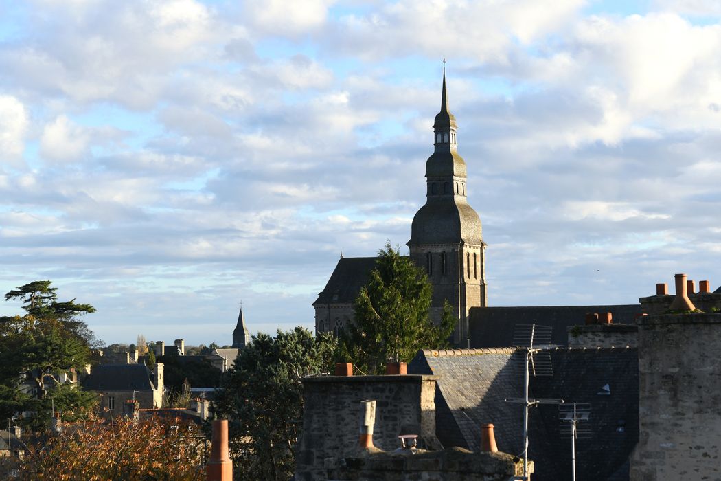 clocher, élévations nord et ouest