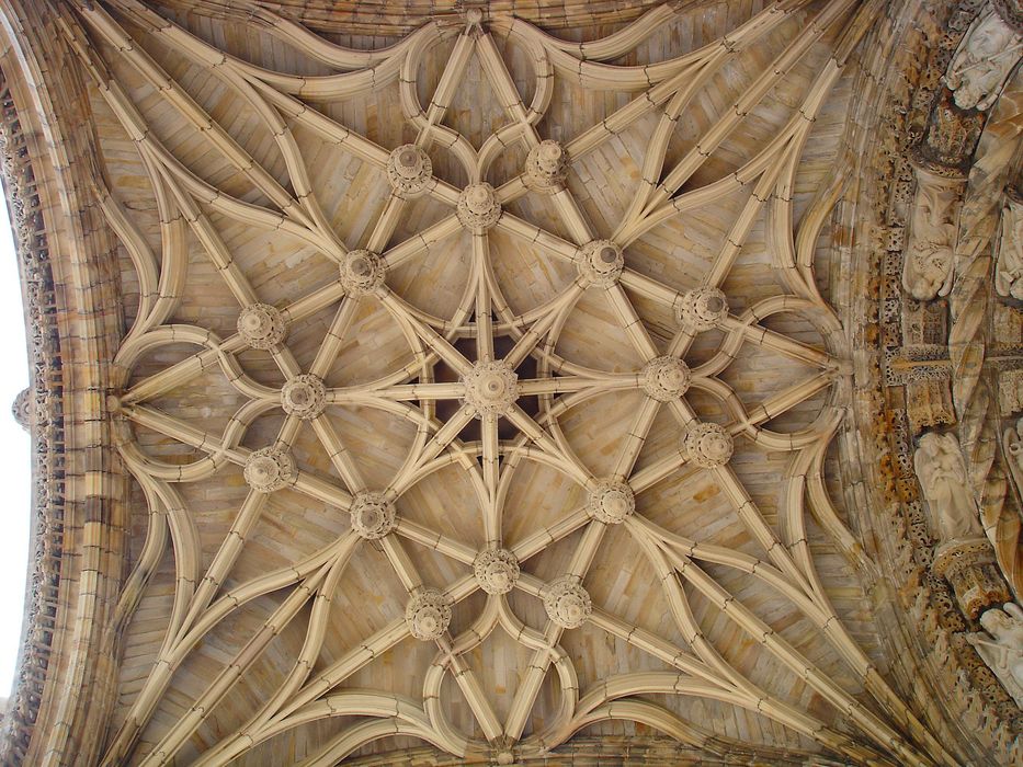 porche monumental sud, voûte