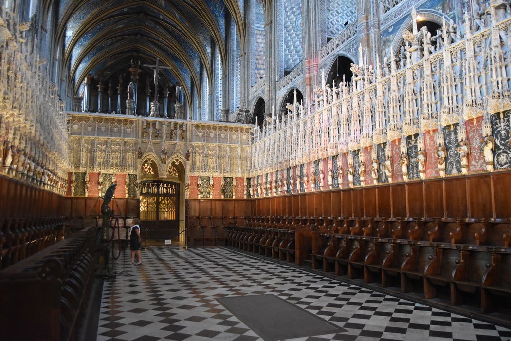 clôture de choeur, stalles