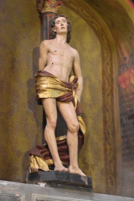 statue : Saint Sébastien