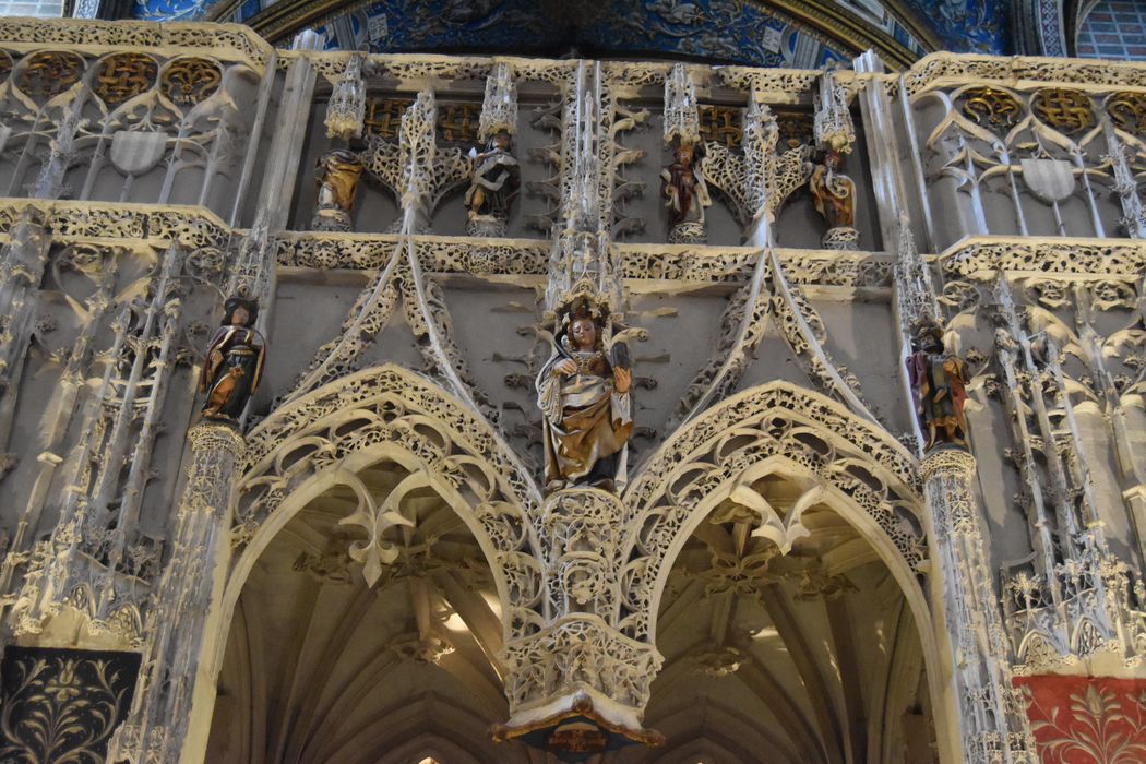 jubé, vue partielle