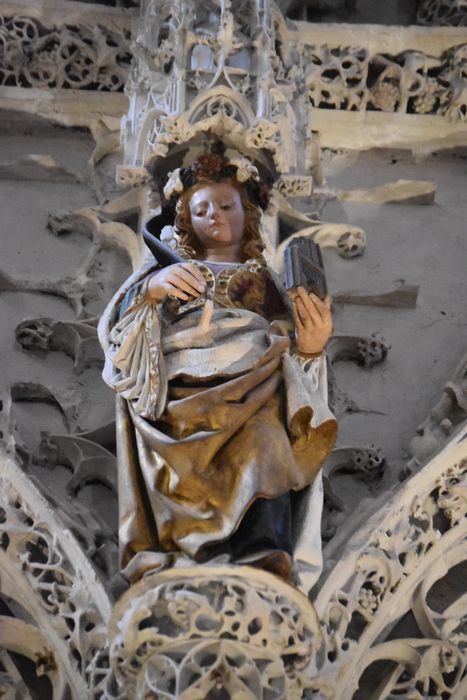 statue : Sainte Cécile