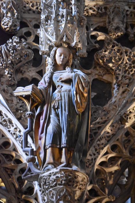 statue : Vierge de l’annonciation