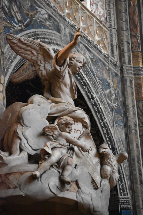 chaire à prêcher, détail