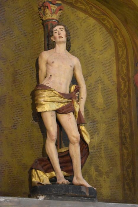 statue : Saint Sébastien