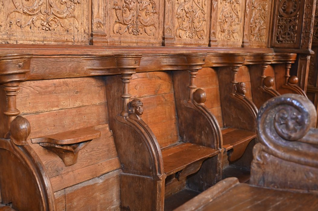 stalles, vue partielle