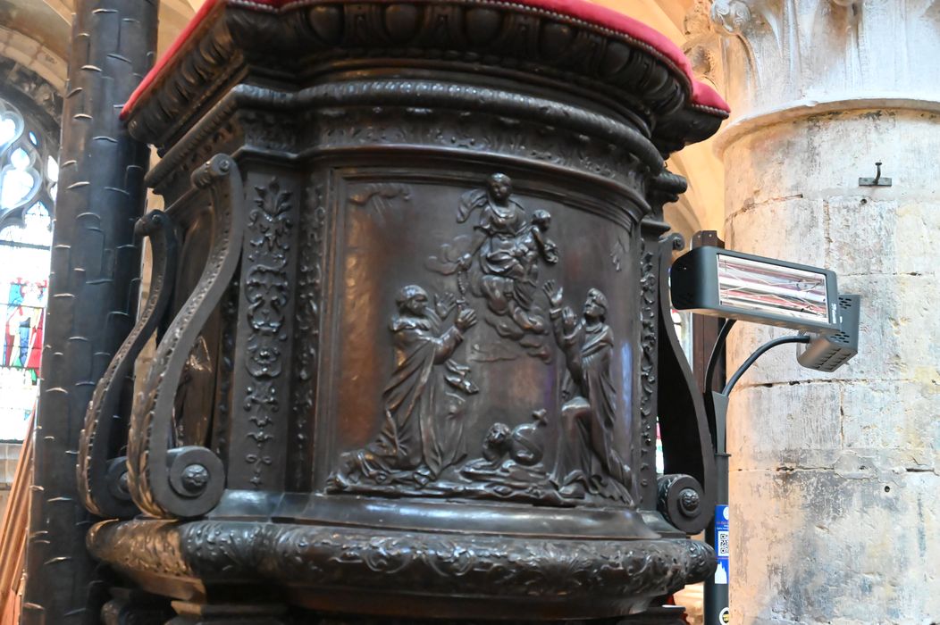 chaire à prêcher, détail