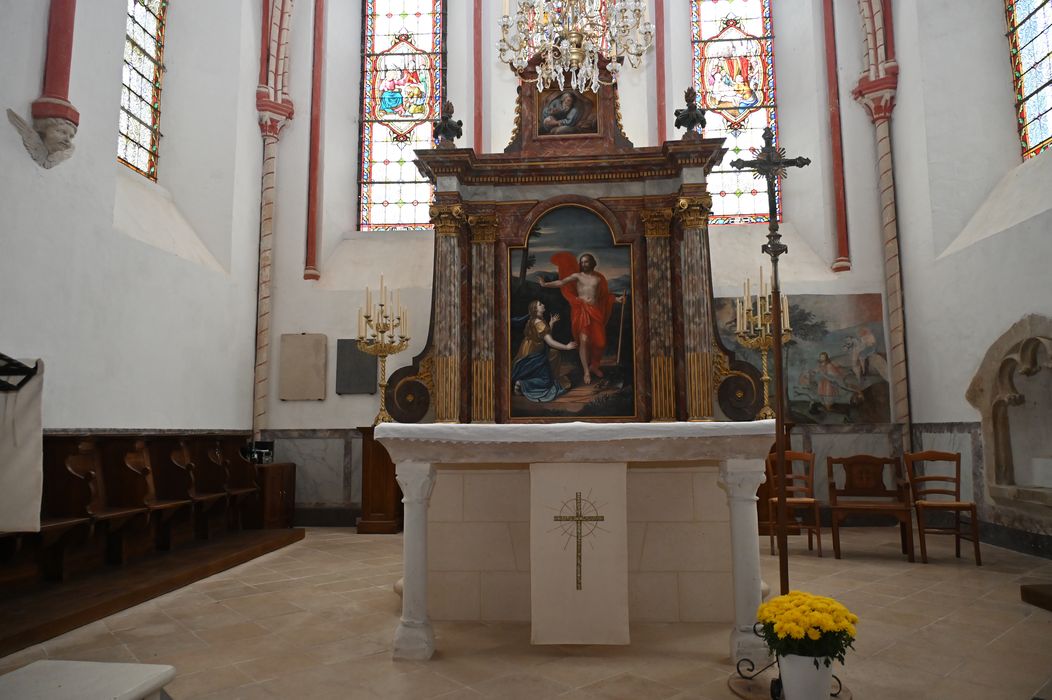 maître-autel, retable, tableau : Christ et la Madeleine