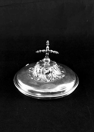 Couvercle de ciboire en argent