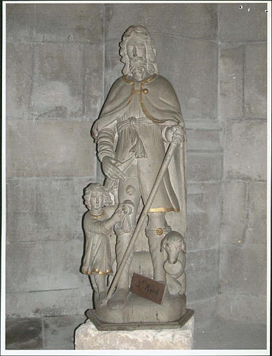 statue : saint Roch