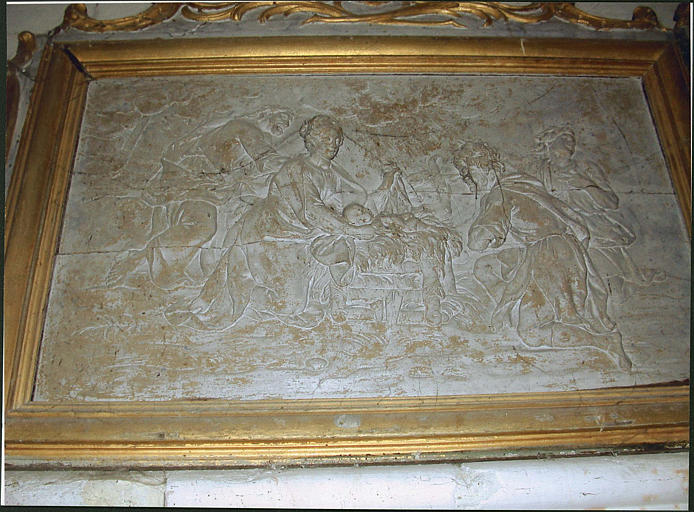 relief : Adoration des bergers