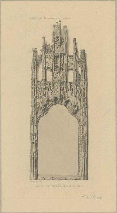 tableau (panneau peint) de la confrérie de Notre-Dame du Puy