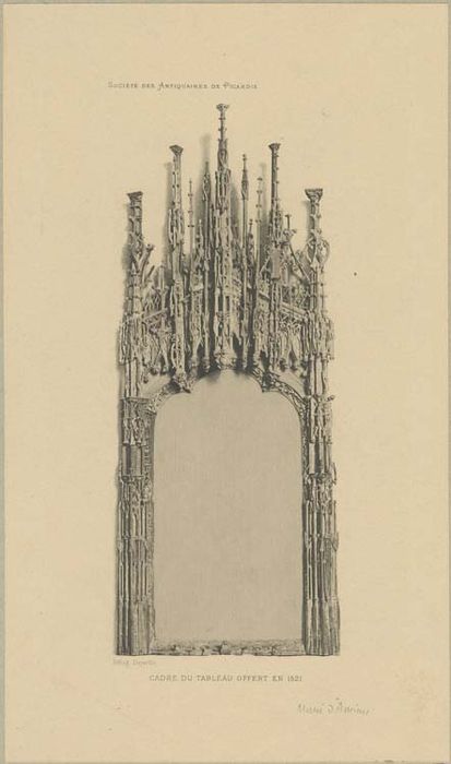 tableau (panneau peint) de la confrérie de Notre-Dame du Puy