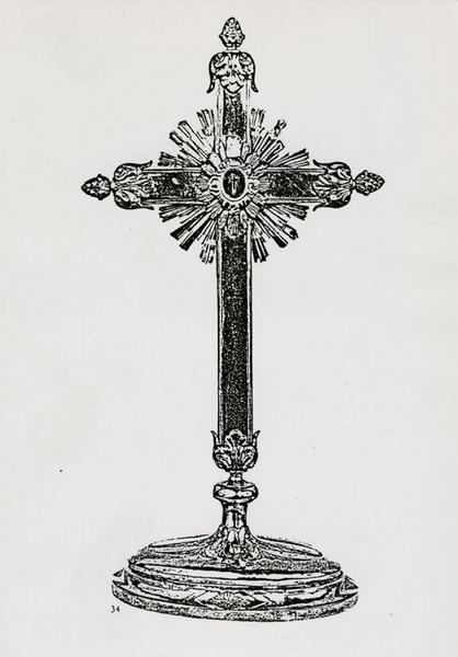 reliquaire de la Vraie Croix, vue générale