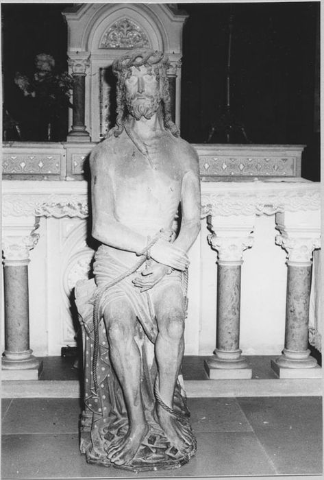 statue : Christ aux liens, dit Dieu de Pitié