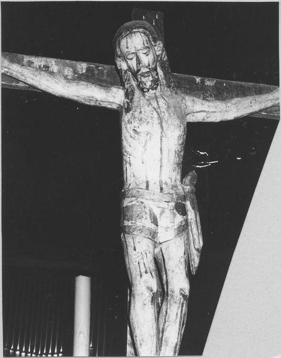 statue : Christ en croix, vue partielle - © Ministère de la Culture (France), Médiathèque du patrimoine et de la photographie, diffusion RMN-GP