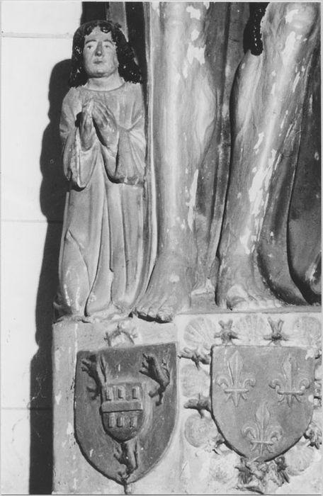 statue : Ecce Homo avec le donateur et sa femme, détail - © Ministère de la Culture (France), Médiathèque du patrimoine et de la photographie, diffusion RMN-GP