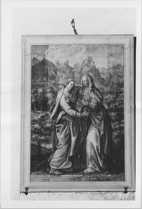 tableau (panneau peint) : La Visitation