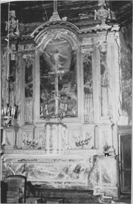 maître-autel, tabernacle, retable, tableau : L'Ascension - © Ministère de la Culture (France), Médiathèque du patrimoine et de la photographie, diffusion RMN-GP