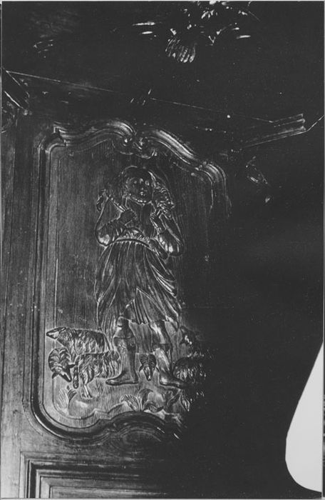 chaire à prêcher, détail