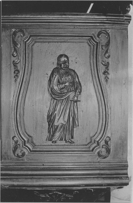 chaire à prêcher, détail
