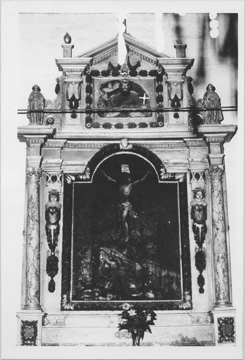 retable, statuettes : Anges - © Ministère de la Culture (France), Médiathèque du patrimoine et de la photographie, diffusion RMN-GP