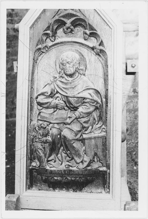 bas-relief : Saint Mathieu écrivant - © Ministère de la Culture (France), Médiathèque du patrimoine et de la photographie, diffusion RMN-GP