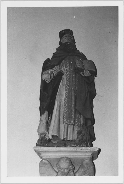 statue : Saint Antoine - © Ministère de la Culture (France), Médiathèque du patrimoine et de la photographie, diffusion RMN-GP