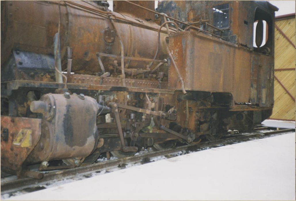 locomotive-tender, type 050 T, n° 8285, vue partielle - © Ministère de la Culture (France), Médiathèque du patrimoine et de la photographie, diffusion RMN-GP