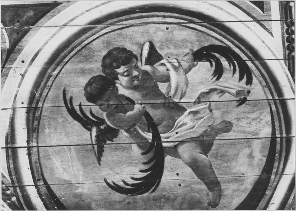 dais d'autel, détail