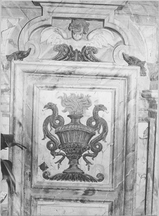 retable, détail