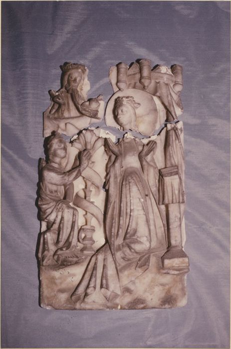 bas-relief : L'Annonciation - © Ministère de la Culture (France), Médiathèque du patrimoine et de la photographie, diffusion RMN-GP